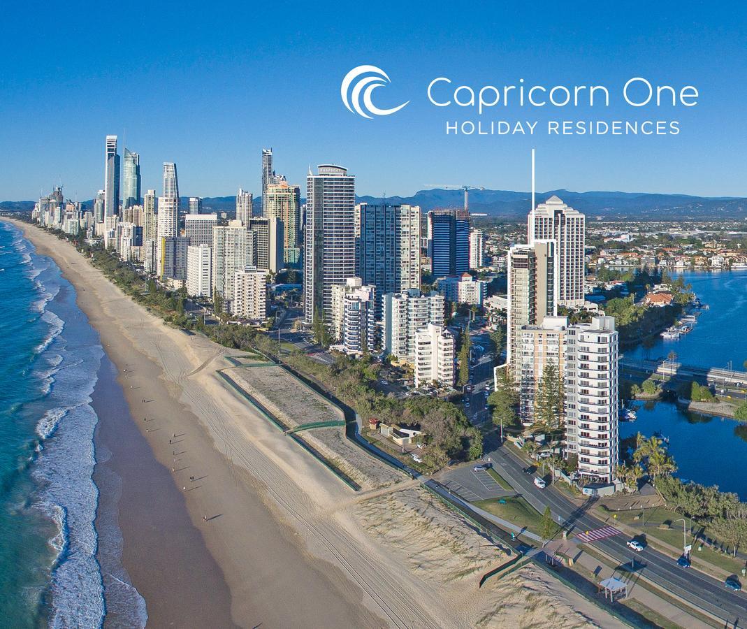 Capricorn One Beachside Holiday Apartments - Official Голд-Кост Екстер'єр фото